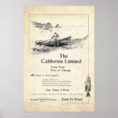 Vintage Train Ad from 1899 Poster (Vorne)