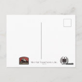 Vintage train postcard postkarte (Rückseite)