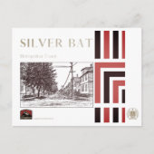 Vintage train postcard postkarte (Vorderseite)