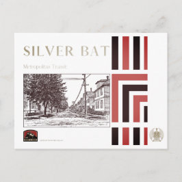 Vintage train postcard postkarte