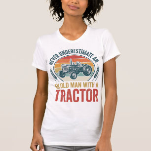 Vintage-Traktor-Alter-Mann-Zitat-Shirt-Design_1 T-Shirt