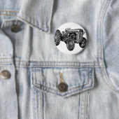Vintage-Traktor Button (Beispiel)