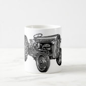 Vintage-Traktor Kaffeetasse (Mittel)