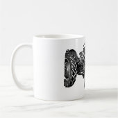 Vintage-Traktor Kaffeetasse (Links)