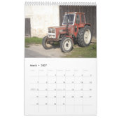 Vintage Traktoren 2025 Traktor Kalender (Mär 2027)