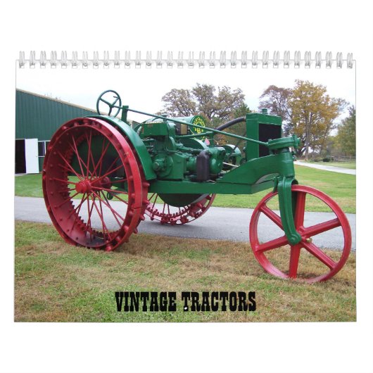 VINTAGE TRAKTOREN KALENDER (Titelbild)