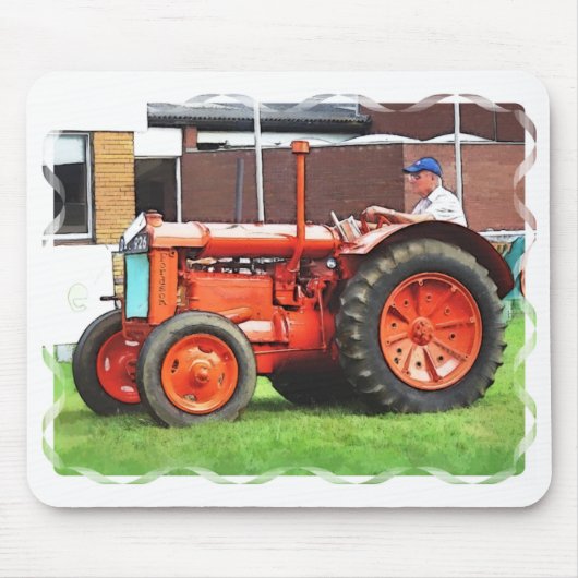 VINTAGE-TRAKTOREN MOUSEPAD (Vorne)