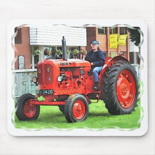VINTAGE-TRAKTOREN MOUSEPAD (Vorne)