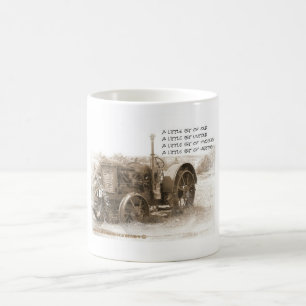 Vintage-Traktoren-Tassen Kaffeetasse