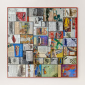 VINTAGE TRANSPORTATION PUZZLE (Horizontal)