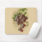 Vintage Trauben Mousepad (Mit Mouse)