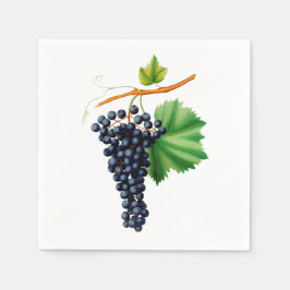 Vintage Trauben Serviette