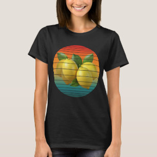 Vintage-Traubenfrüchte gesunde vegane Lebensmittel T-Shirt
