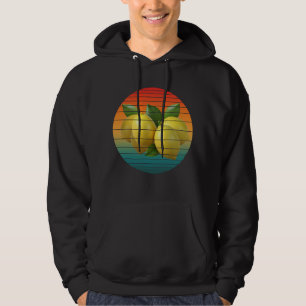 Vintage-Traubenfrüchte gesunde vegane Nahrung Hoodie