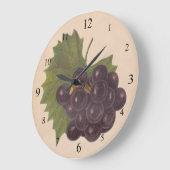 Vintage Traubensäulenuhr Große Wanduhr (Winkel)