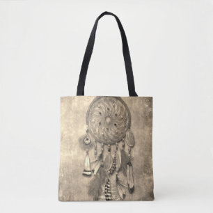 Vintage Traumfänger Boho-Stil Tasche