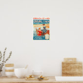 Vintage Travel Ad Poster (Küche)