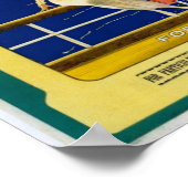 Vintage Travel Advert / Blackpool England 1900er J Poster (Ecke)