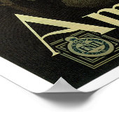 Vintage Travel, Amalfi Italien Poster (Ecke)