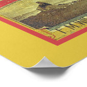 Vintage Travel and Tourist Guide England Poster (Ecke)