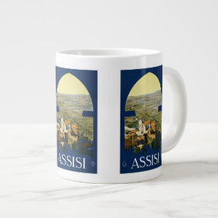 Vintage Travel Assisi Italien Tasse