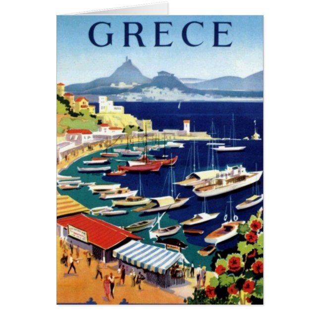 Vintage Travel Athens Griechenland (Vorne)