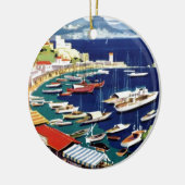 Vintage Travel Athens Griechenland Keramikornament (Links)