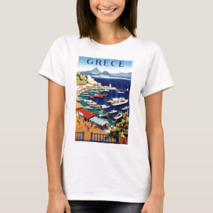 Vintage Travel Athens Griechenland T-Shirt