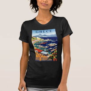 Vintage Travel Athens Griechenland T-Shirt