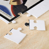 Vintage Travel Austria Ski Puzzle (Seite)