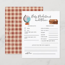 Vintage Travel Baby Vorhersagen und Ratschläge