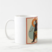 Vintage Travel Bellhops Hotel Roma, Cadiz, Spanien Kaffeetasse (Links)