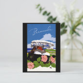 Vintage Travel Bermuda 1940er Postkarte (Stehend Vorderseite)