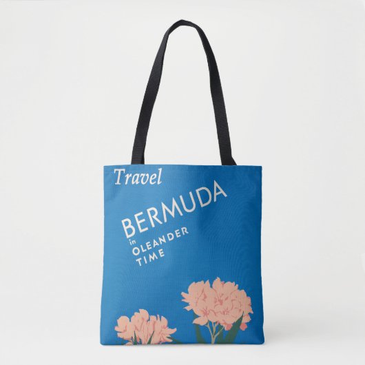 Vintage Travel - Bermuda Tasche (Vorderseite)
