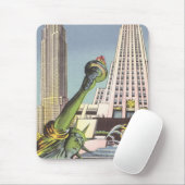 Vintage Travel, berühmte New Yorker Sehenswürdigke Mousepad (Mit Mouse)