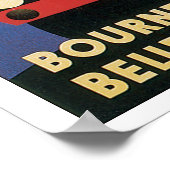 Vintage Travel Bournemouth Belle Train Poster (Ecke)