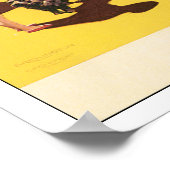 Vintage Travel Bridlington England Poster (Ecke)