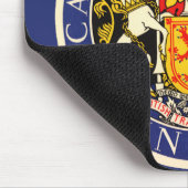 Vintage Travel Caledonian Hotel Edinburgh Schottla Mousepad (Ecke)