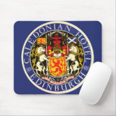 Vintage Travel Caledonian Hotel Edinburgh Schottla Mousepad (Mit Mouse)