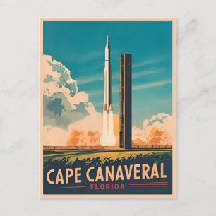 Vintage Travel Capaval Florida Retro Landschaftlic Postkarte