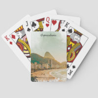 Vintage Travel Copacabana Beach Rio de Janeiro