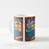 Vintage Travel, Côte d'Azur Kaffeetasse (Vorderseite Links)