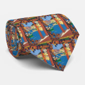 Vintage Travel, Côte d'Azur Krawatte (Gerollt)