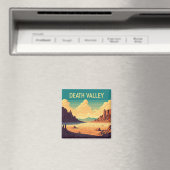 Vintage Travel Death Valley Nationalpark Magnet (In Situ (Geschirrspüler))