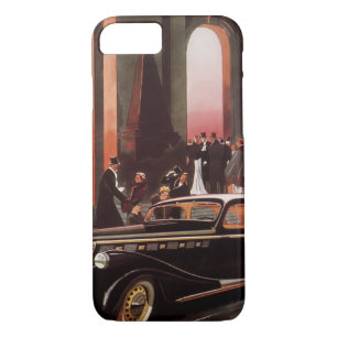Vintage Travel, Elegante Stretch Limousine Auto Case-Mate iPhone Hülle