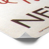 Vintage Travel - Empire State Express Zug Poster (Ecke)