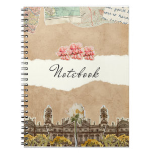 Vintage Travel Erinnerungen - Personalisiertes Not Notizblock