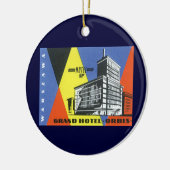 Vintage Travel Europe, Warschau (Warschau), Polen Keramikornament (Links)