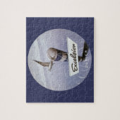 Vintage Travel Excelsior Hotel Zurich Schweiz Puzzle (Vertikal)