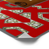 Vintage Travel Firenze Italien Print Poster (Ecke)